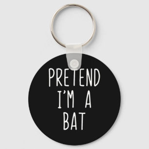 Doe alsof ik een T-kostuum ben Halloween Funny Laz Sleutelhanger