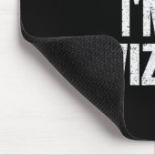 Doe alsof ik een tovenaar ben Lazy Easy Halloween Muismat (Hoek)