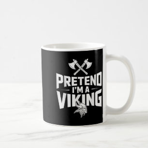Doe alsof ik een Viking Halloween kostuum ben Koffiemok