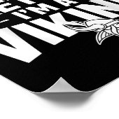 Doe alsof ik een Viking Halloween kostuum ben Poster (Hoek)