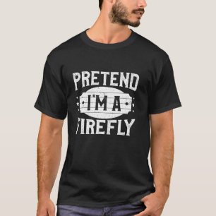 Doe alsof ik een vurige bijpassende kostuum lazy h t-shirt