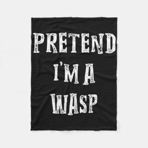 Doe alsof ik een wesp Halloween kostuum koppels we Fleece Deken