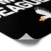 Doe alsof ik een zeemeeuw Halloween kostuums Poster (Hoek)