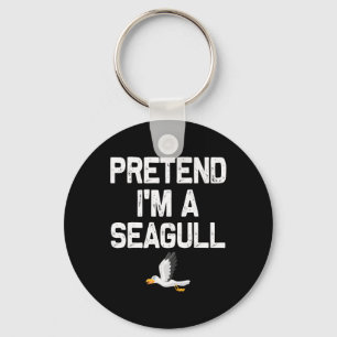 Doe alsof ik een zeemeeuw Halloween kostuums Sleutelhanger
