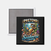 Doe alsof ik een zeepaardje ben magneet (Voorkant / Achterkant)