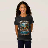 Doe alsof ik een zeepaardje ben t-shirt (Voorkant volledig)