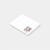 Doe alsof ik Kerstman ben - Grappige Kerstcitaten Post-it® Notes (Schuin)