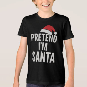 Doe alsof ik Kerstman ben - Grappige Kersthumor Tri-Blend Shirt