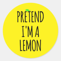 Doe alsof ik Lemon ben - Grappig Kostuum
