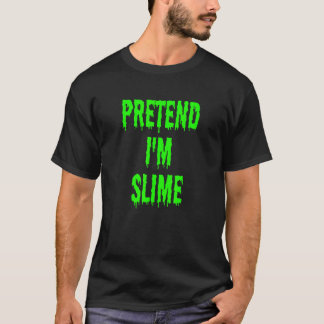 Doe alsof ik luie last minute Halloween Costu ben T-shirt