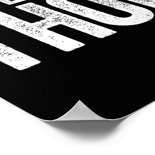 Doe alsof in een Thor Shirt Volwassen Kinder Manne Poster (Hoek)