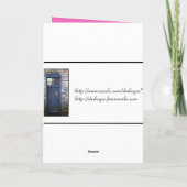 Doe alsof je een koningin bent kaart (Achterkant)