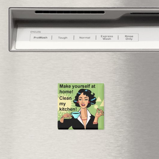 Doe alsof je thuis bent, maak mijn keukenmagneet s magneet (Insitu (Vaatwasser))