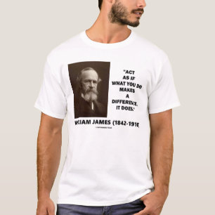 Doe alsof wat je doet een verschil maakt, James Qa T-shirt