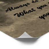 DOE ALTIJD JE BESTE POSTER (Hoek)