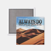 Doe altijd Motivatie magneet (Voorkant / Achterkant)