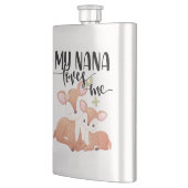 Doe and Fawn My Nana Loves me Flacon (Links)