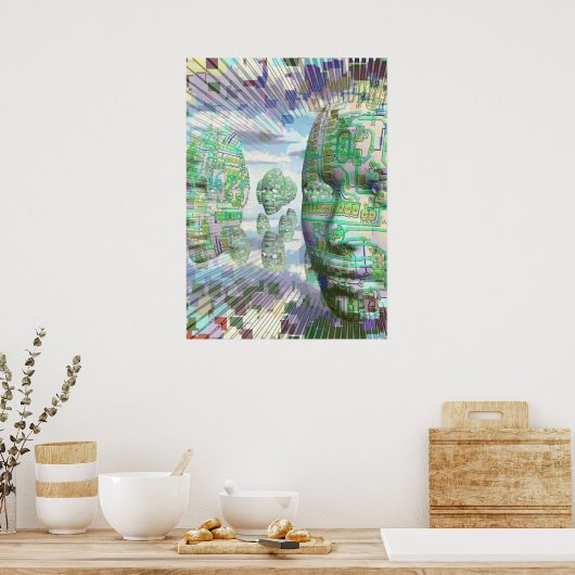 Doe androïden dromen van elektrische schapen poster (Keuken)