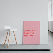 Doe beter bewegen op Wall Art Print Funny Art Post