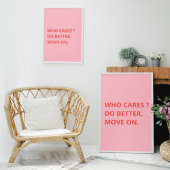 Doe beter bewegen op Wall Art Print Funny Art Post