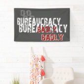Doe bureaucratie slecht spandoek (Insitu)