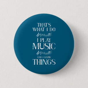 Doe Dat Wat Speel Muziek Weet Ronde Button 5,7 Cm