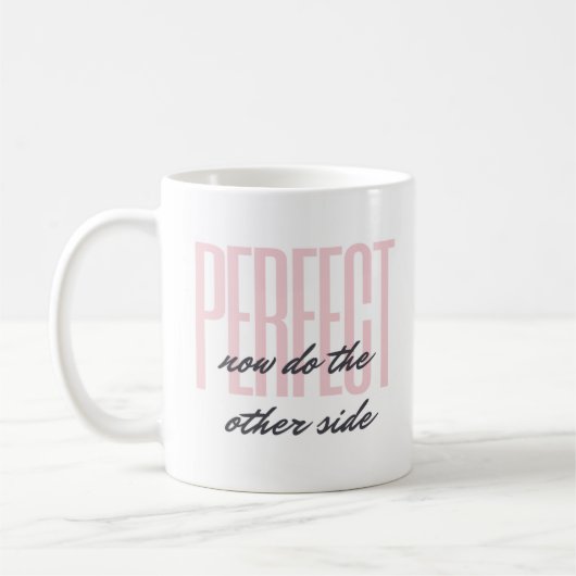 "Doe de andere kant" de Mok van de leraar (Links)
