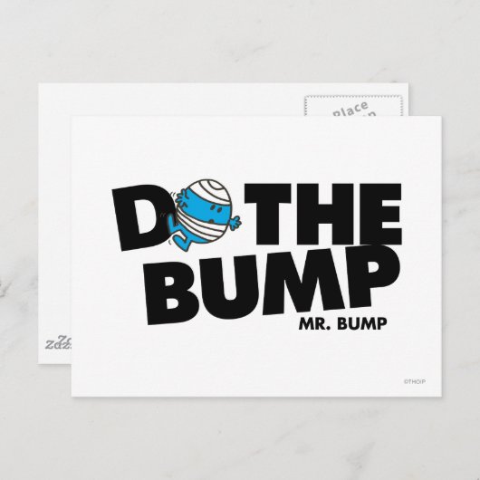 Doe de bult | Mr Bump Briefkaart (Voorkant / Achterkant)