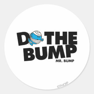 Doe de bult   Mr Bump Ronde Sticker
