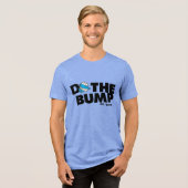 Doe de bult | Mr Bump Tri-Blend Shirt (Voorkant volledig)