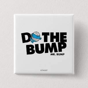 Doe de bult Mr Bump Vierkante Button 5,1 Cm