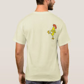 DOE DE CHICKEN DANCE! door SHARON SHARPE T-shirt (Achterkant)