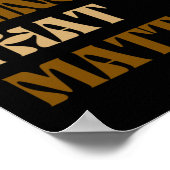 Doe de dingen die Stickers Poster (Hoek)