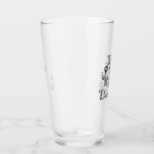 Doe de draaiende dans - bier glas (Rechts)