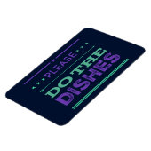 Doe de herinnering voor Paarse tekstkleur leeg Magneet (Linkerzijde)