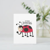 Doe de Jitter Bug Briefkaart (Staand voorkant)