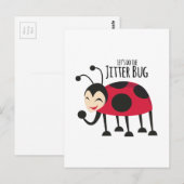 Doe de Jitter Bug Briefkaart (Voorkant / Achterkant)