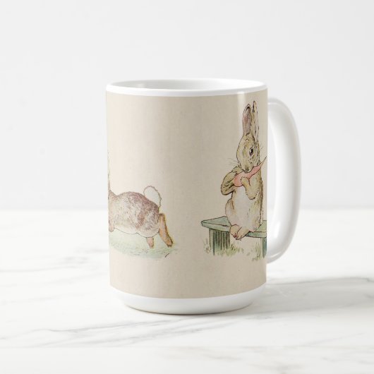 DOE DE KNOP MET KARROT, BUNNY MOK (Voorkant rechts)