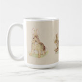 DOE DE  KNOP MET KARROT, BUNNY MOK (Links)