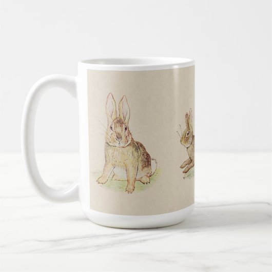 DOE DE KNOP MET KARROT, BUNNY MOK (Links)