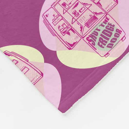 DOE DE KOELDEUR DICHT FLEECE DEKEN (Hoek)