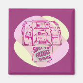 DOE DE KOELDEUR DICHT MAGNEET (Voorkant)