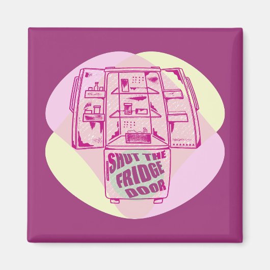 DOE DE KOELDEUR DICHT MAGNEET (Voorkant)