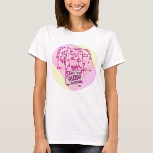 DOE DE KOELDEUR DICHT T-SHIRT (Voorkant)
