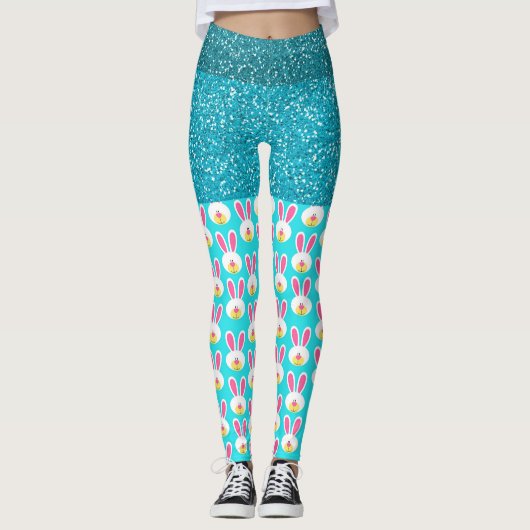 Doe de Leggings van de Mode van de Pop van de Bunn (Voorkant)