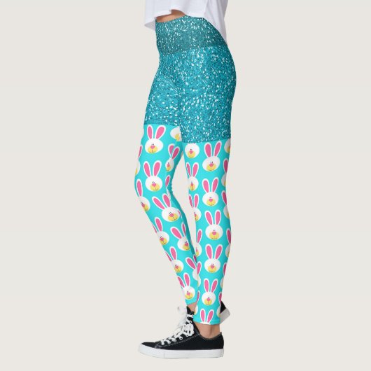 Doe de Leggings van de Mode van de Pop van de Bunn (Links)