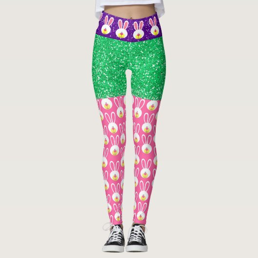 Doe de Leggings van de Mode van de Pop van de Bunn (Voorkant)