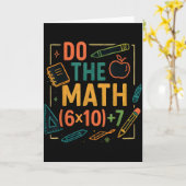 Doe de Math 67 Grappige Vergelijking Terug naar Sc Kaart (Gele Bloem)