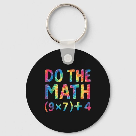 Doe de Math 67 Meme _1  Sleutelhanger (Voorkant)