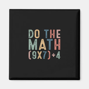 Doe De Math 67 Meme Grappige Zes Zeven Mannen Vrou Magneet